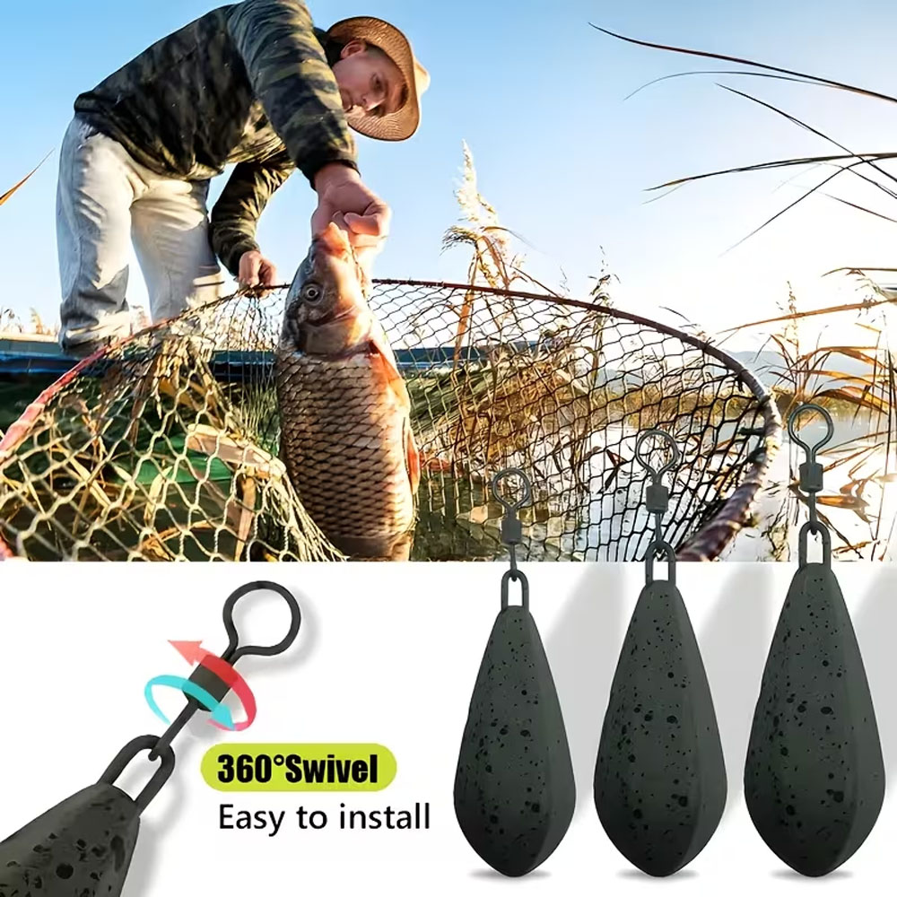 4-Pack Heavy-Duty Carp Fishing - đánh giá và giá Saltwater Line