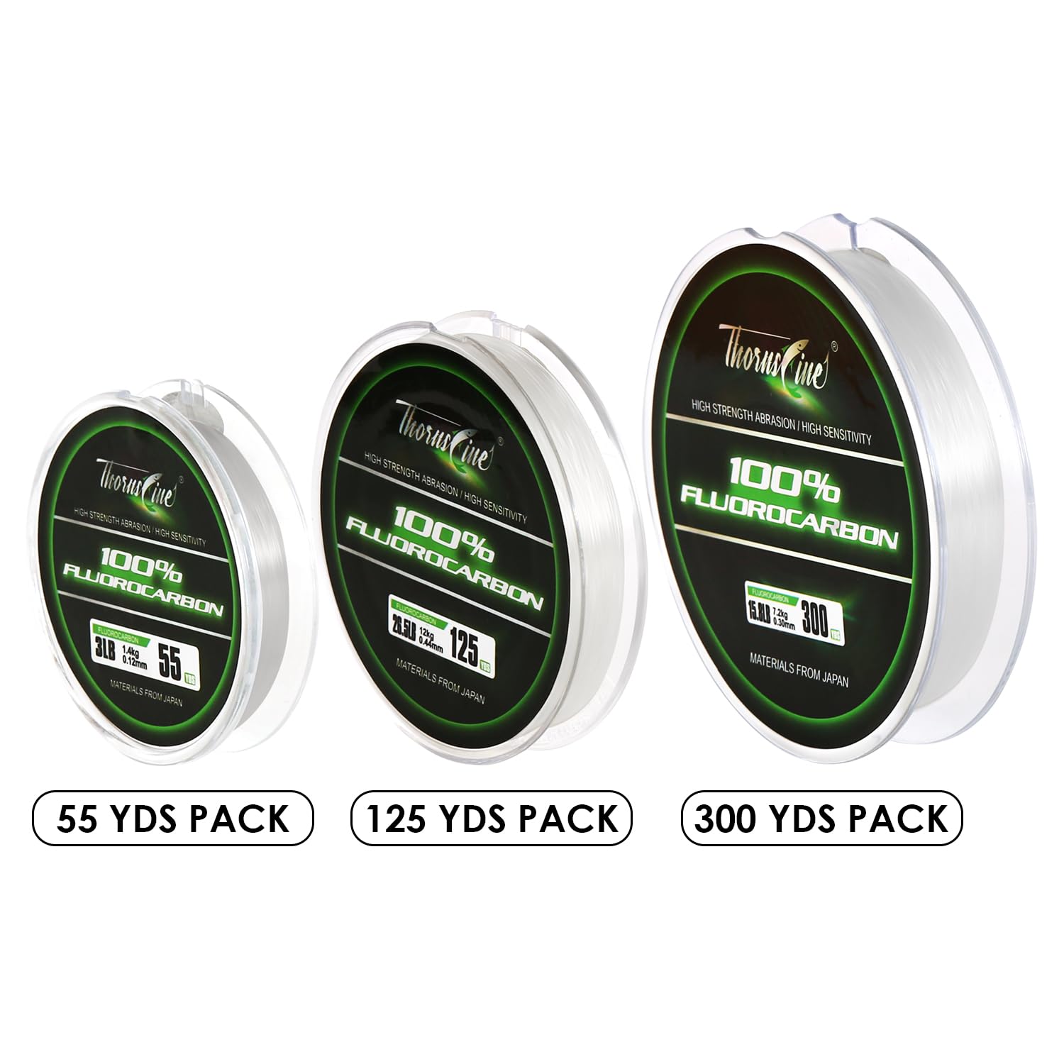 ThornsLine 100% Fluorocarbon F - đánh giá và giá Fluorocarbon Line