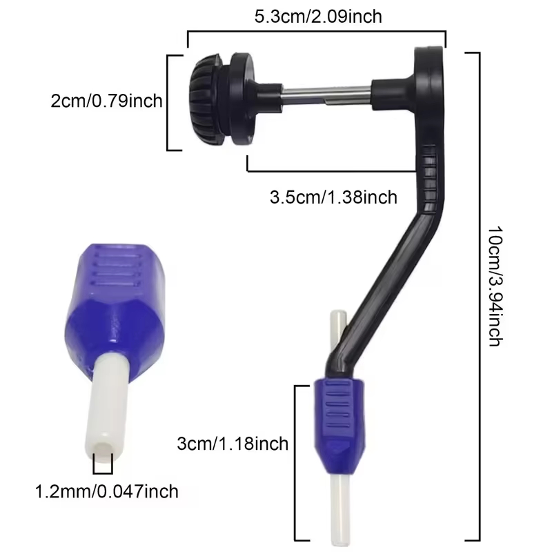 2PCS Fly Tying Bobbin Holder C - đánh giá và giá Fishing Line Winder